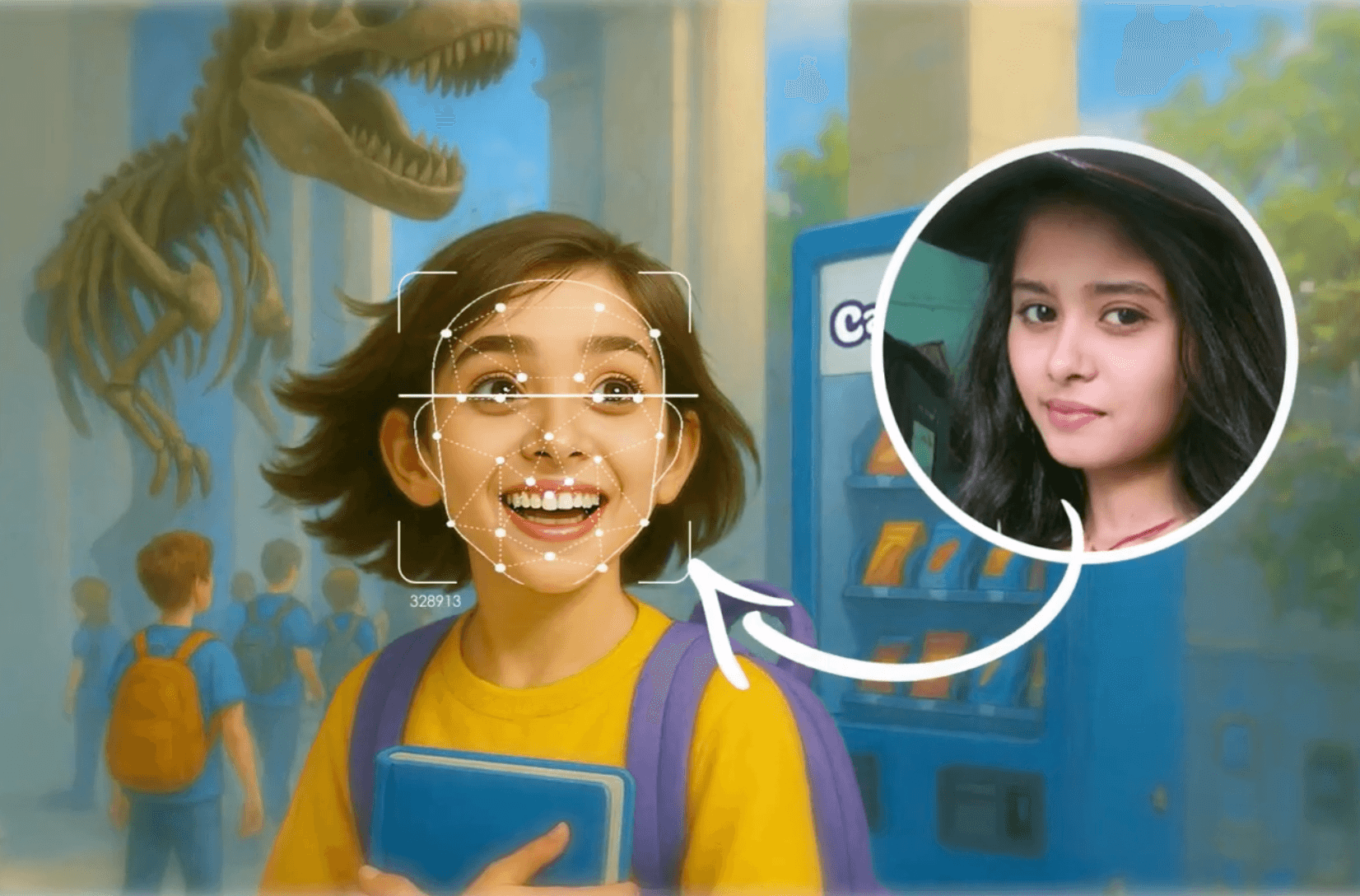 Candyman Once Upon a Time - AI face-mapping puts a real child inside their personalized storybook