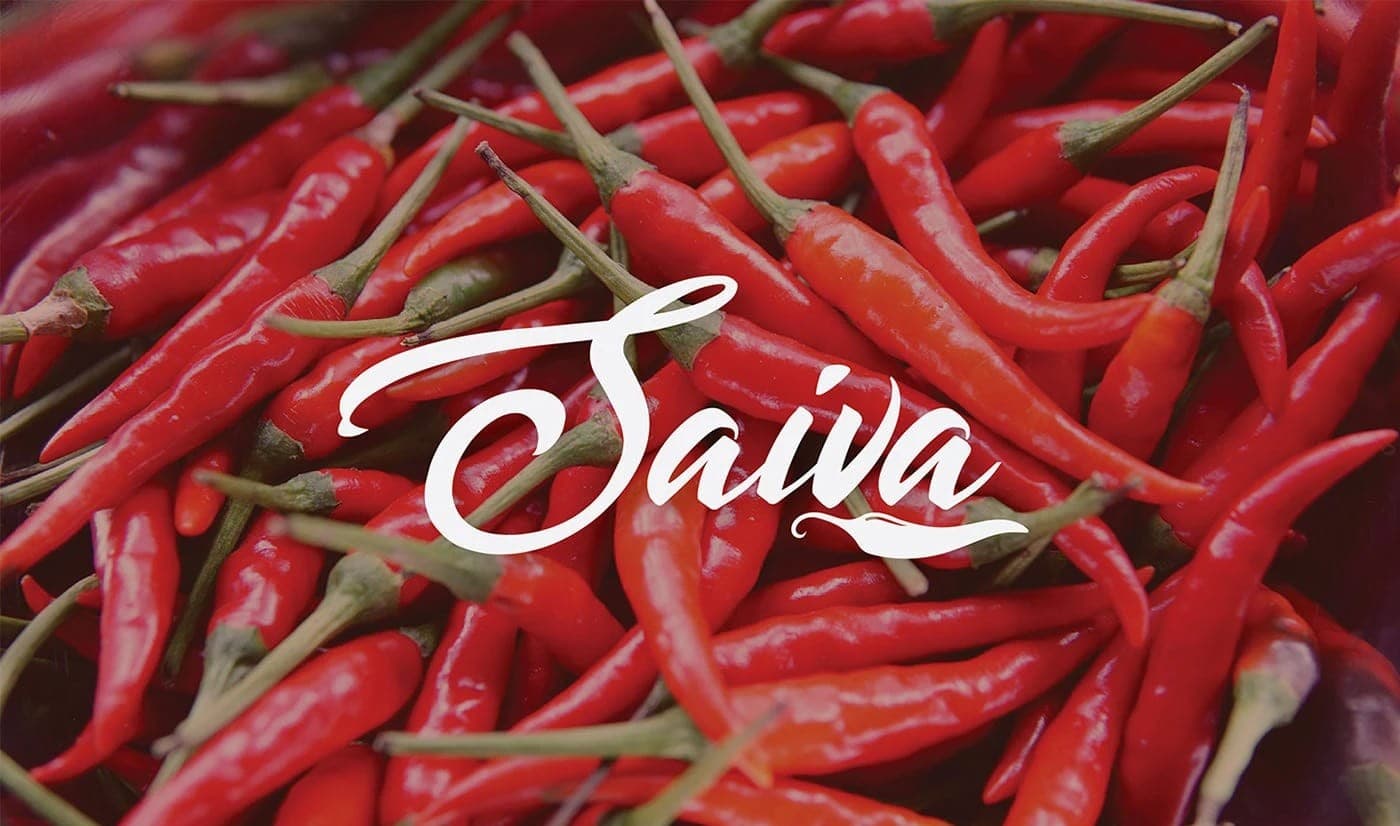 Saiva brand identity and packaging