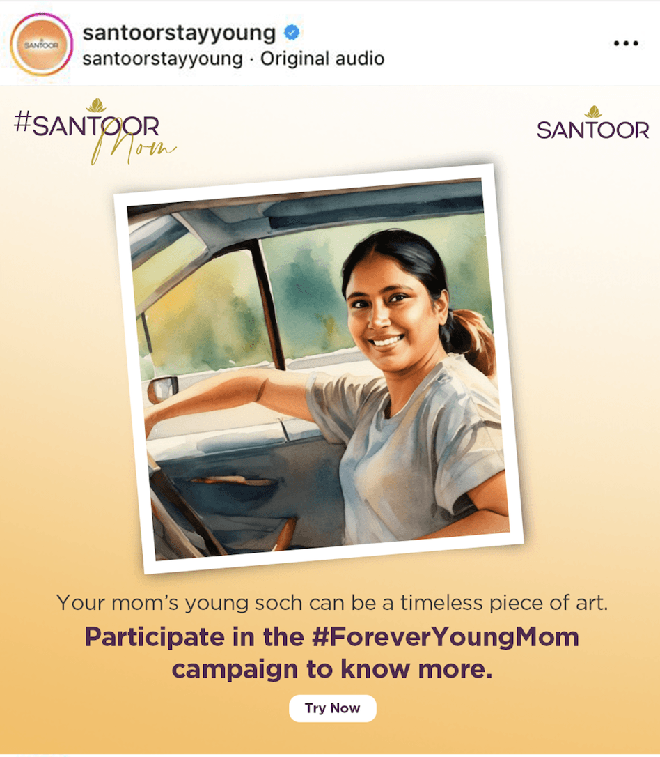 Santoor Young Soch project visual